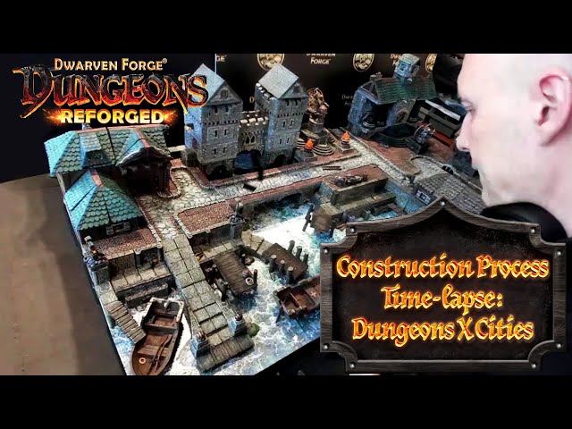 Construction Process Time-lapse: Dungeons X Cities Compatibility