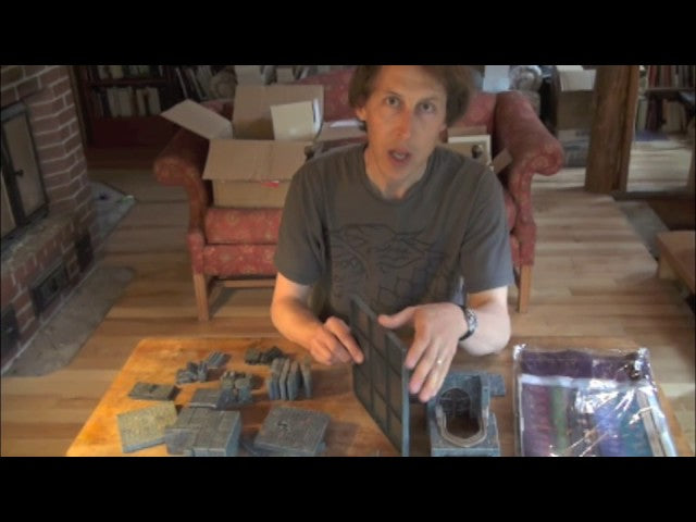 Dwarven Forge Royal Stronghold #1 Intro & Special Pieces