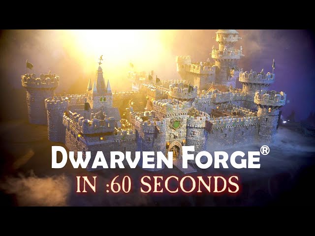 Dwarven Forge in 60 Seconds