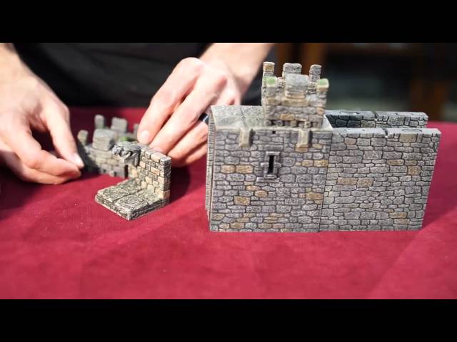 Dwarven Forge's Modular Castles Kickstarter-Key Building Blocks