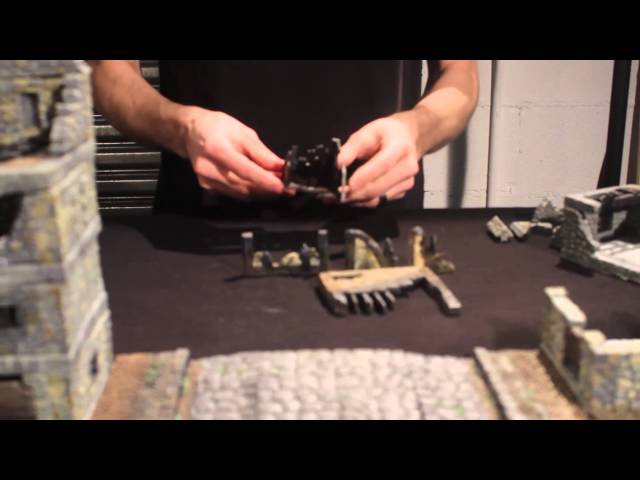 Hands-On Ruins Video -- Dwarven Forge City Builder