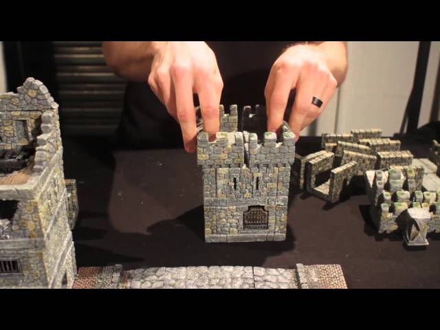 Hands-On With Dwarven Forge City Builder Battlement