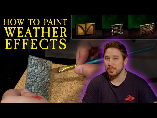 Weathering Effects -- Joy of Dwarven Painting