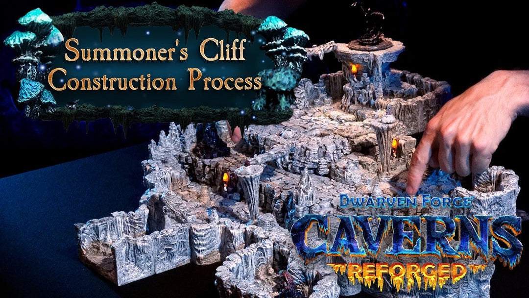 Caverns Reforged: Summoner's Cliff Construction Process