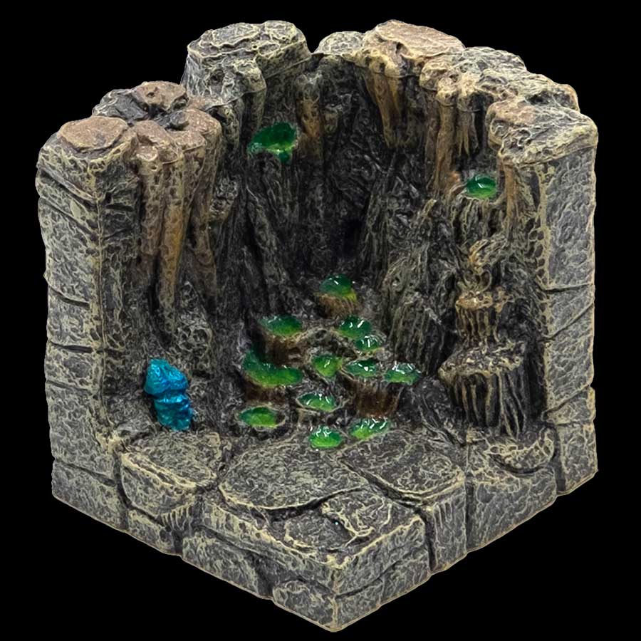 Cascading Pool Cavern Corner (Painted)