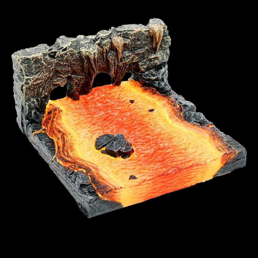 Magma River Wall End (Painted) product image