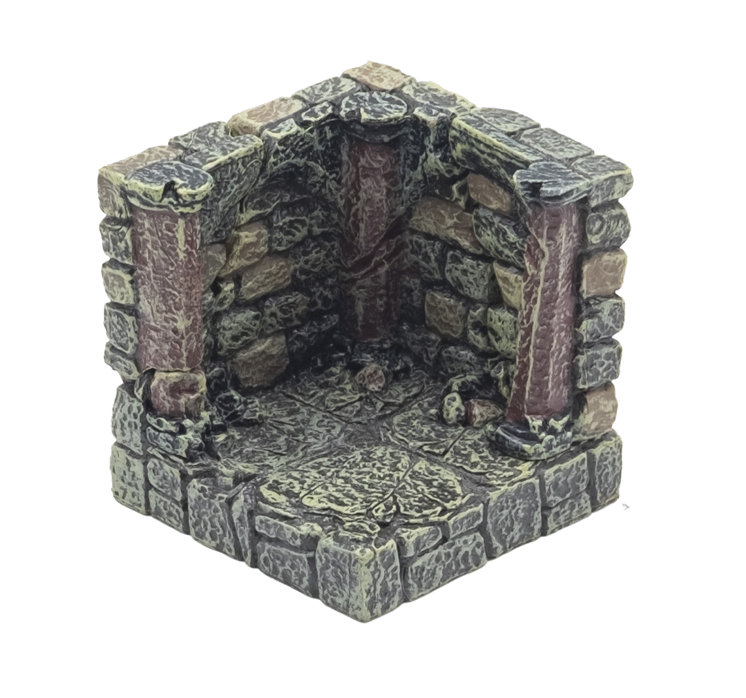 Ruined Vault Corner (Painted) (3 unique parts)