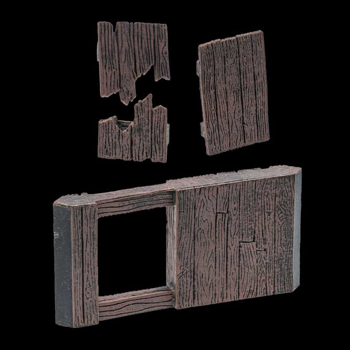 Rustic Wood Secret Door Wall (Unpainted)