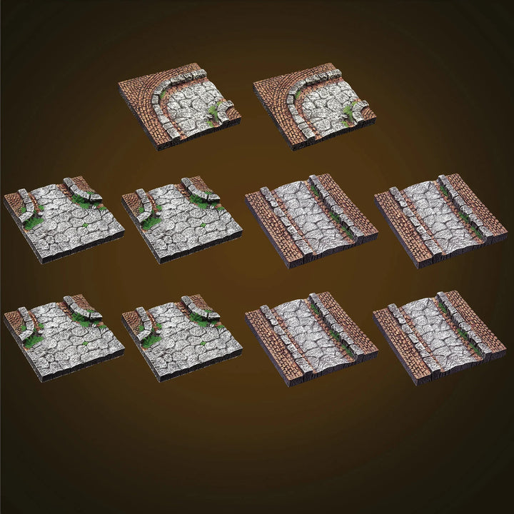 Alleys Add-On Pack (Unpainted)