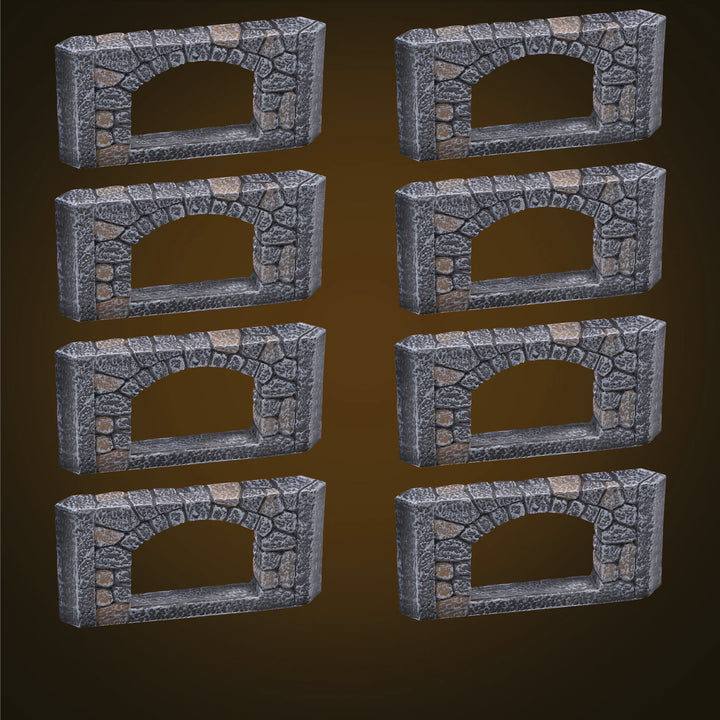 Arch Walls (Painted)