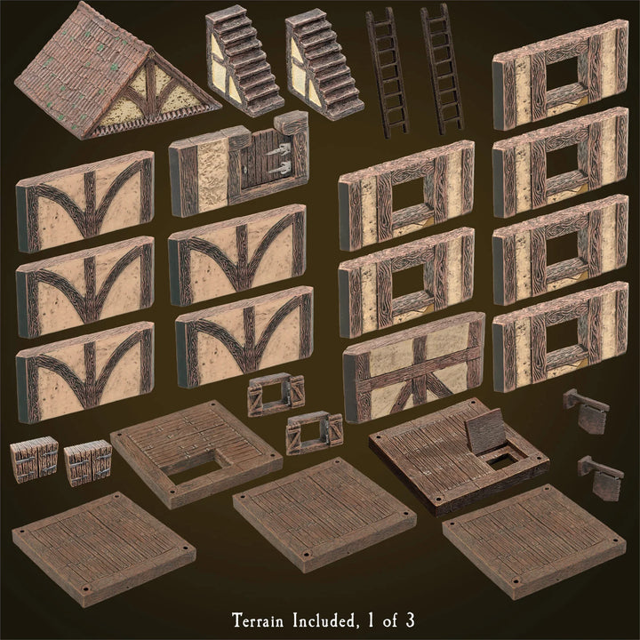 Hamlet: City Mega Set (Unpainted)