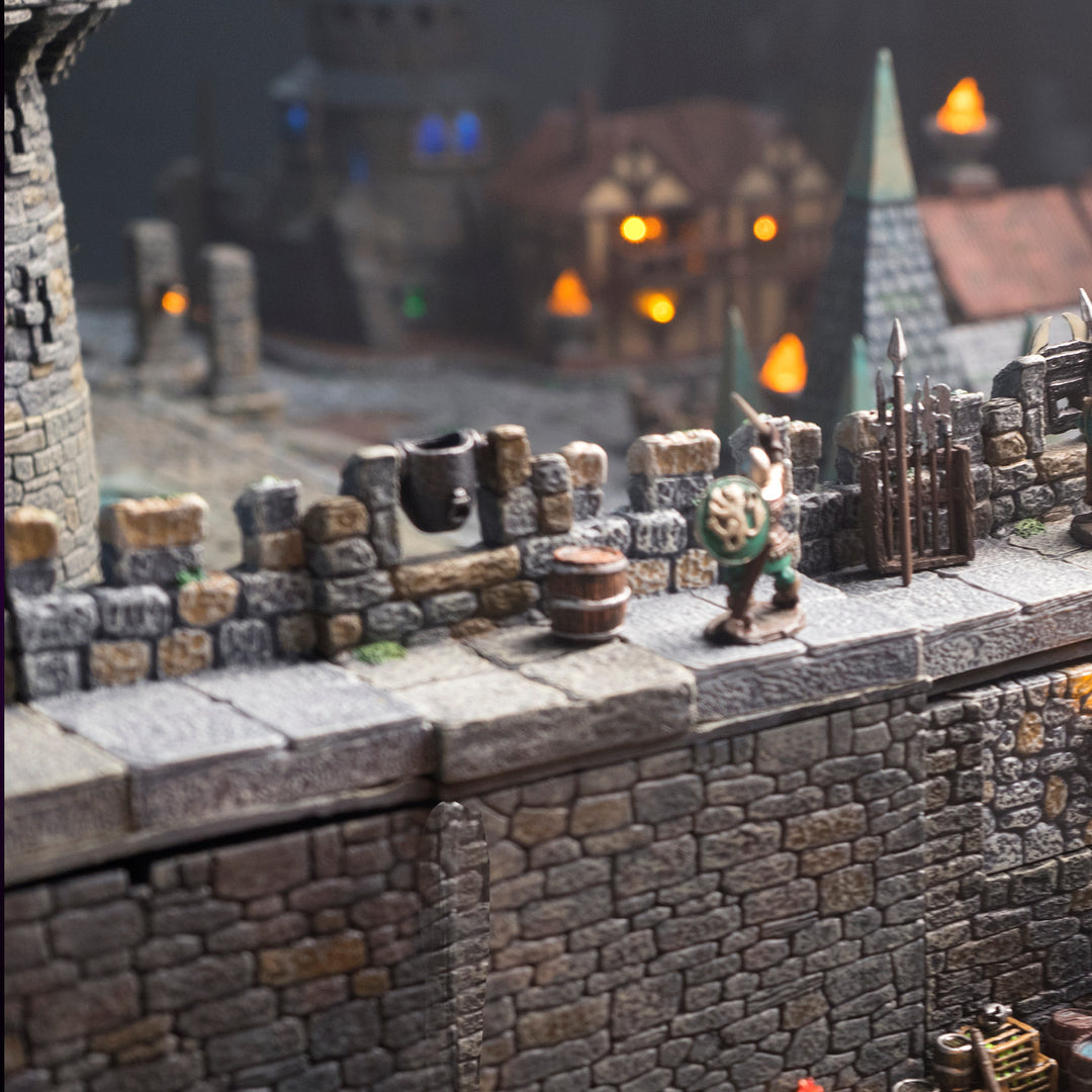 Corner Tower Transition Pack (Painted)