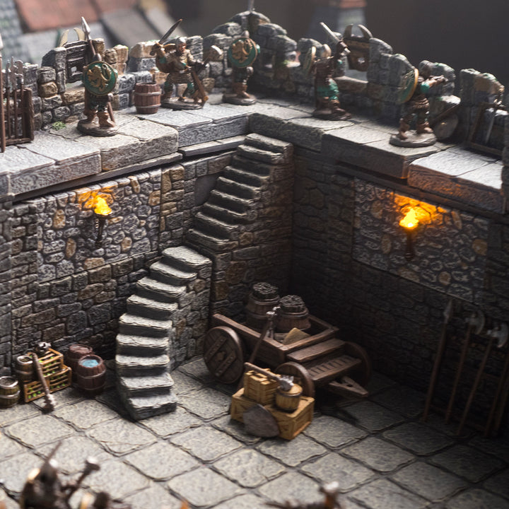 Castle Cutout Corner Pack (Unpainted)