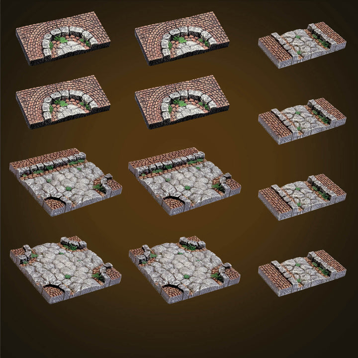 Alley Intersections (Unpainted)