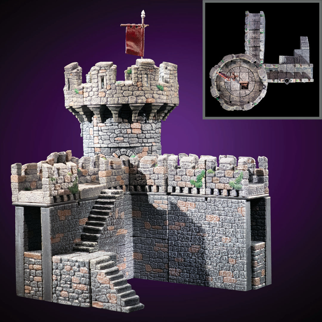 Small Corner Tower Bundle (Unpainted)