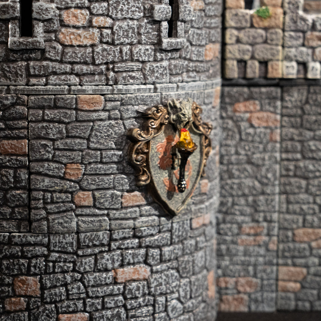 Large Corner Tower Bundle (Unpainted)