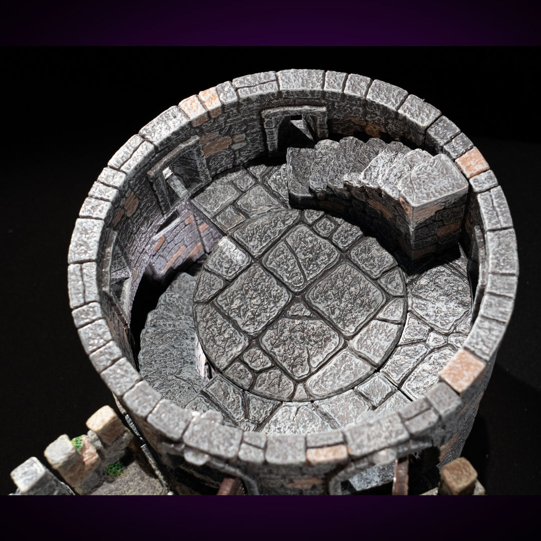 Large Corner Tower Bundle (Unpainted)