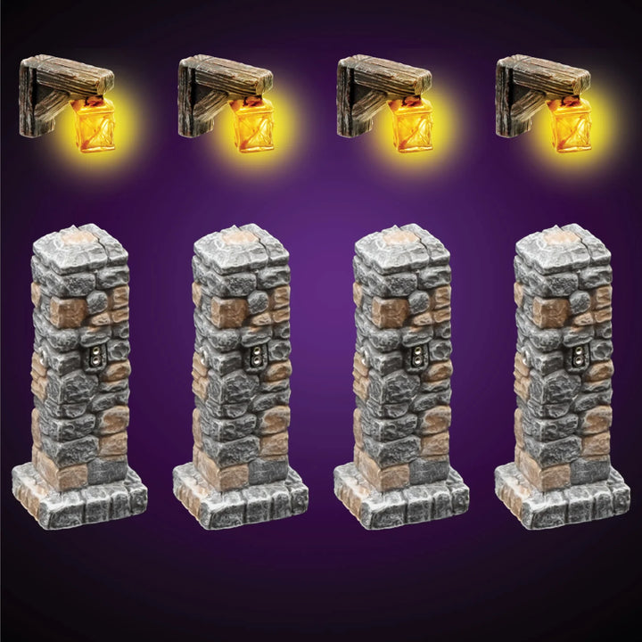 LED Lantern Posts (Unpainted)