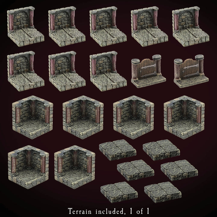 Dungeon Starter Set - Vaulted (Unpainted)