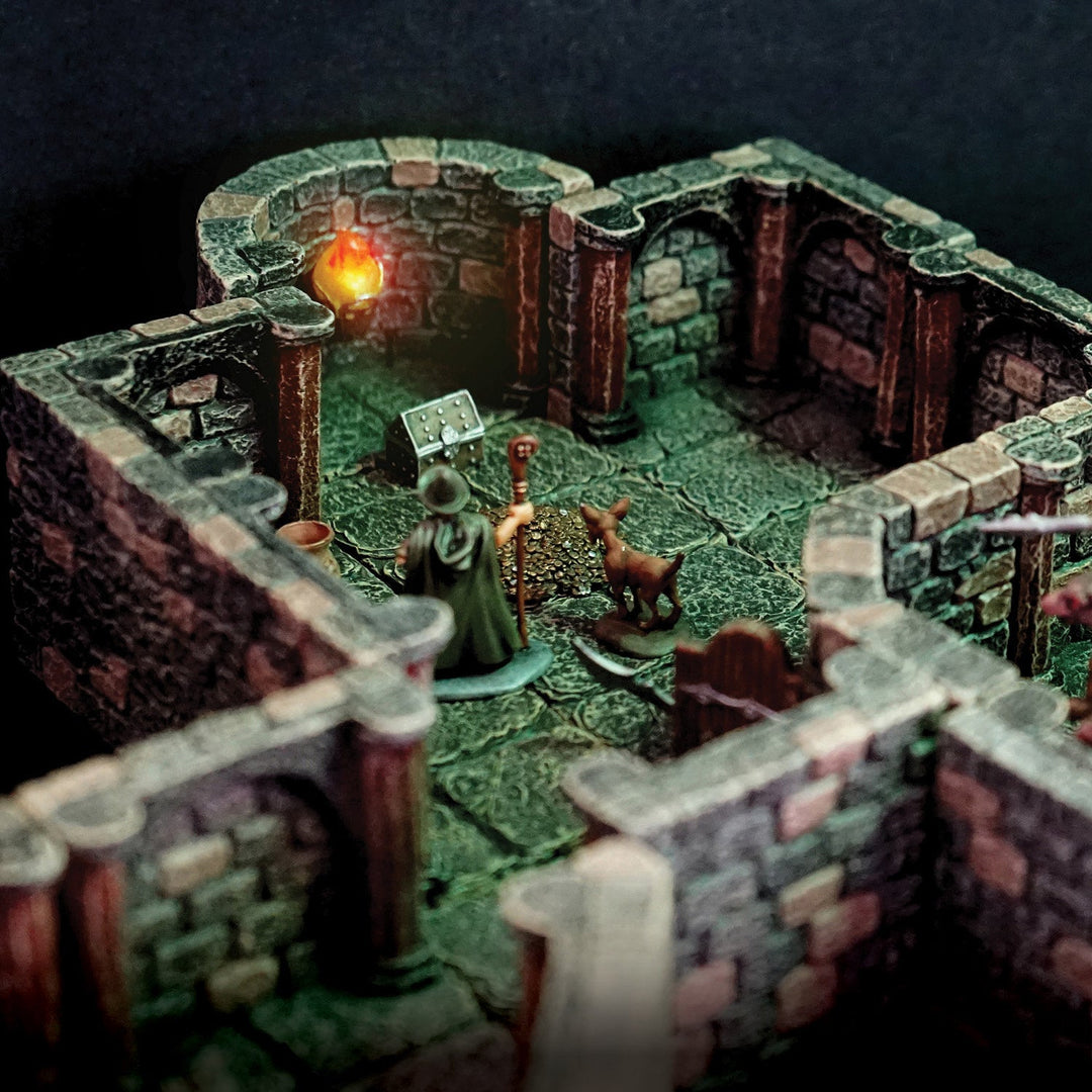 Dungeon Starter Set - Vaulted (Painted) – Dwarven Forge