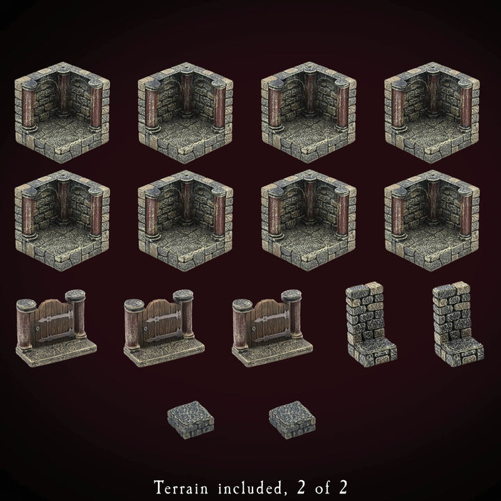 Dungeon Core Set - Vaulted (Painted)