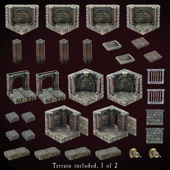 Advanced Dungeon Core Set - Vaulted (Painted)