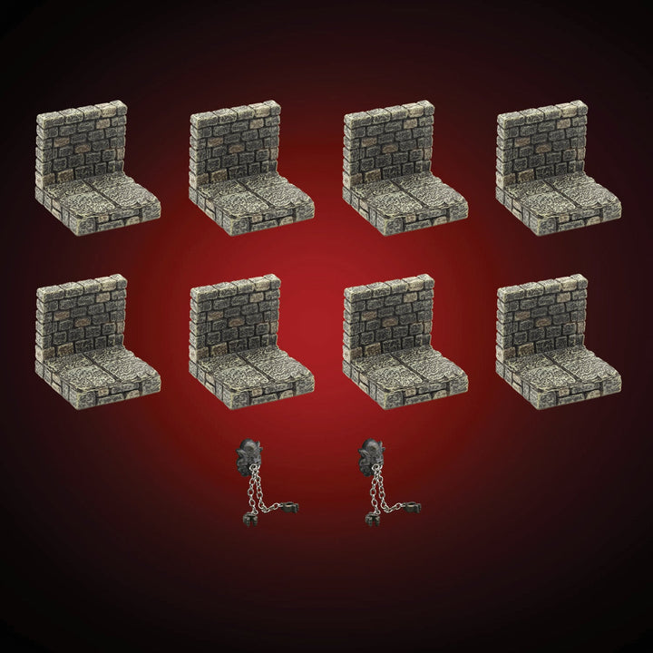 Dungeon Magnetic Walls - Classic (Painted)