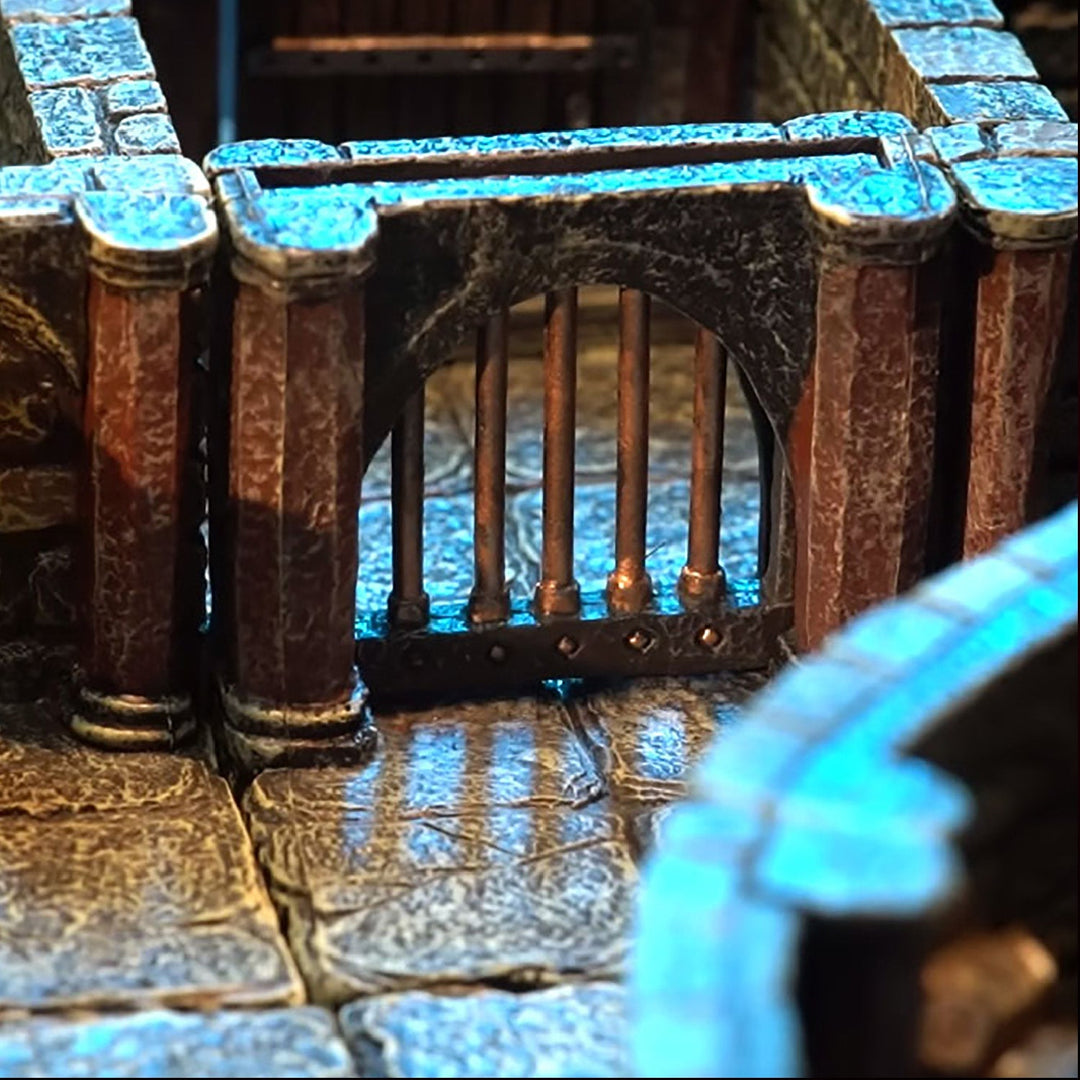 Dungeon Arch Walls (Unpainted)