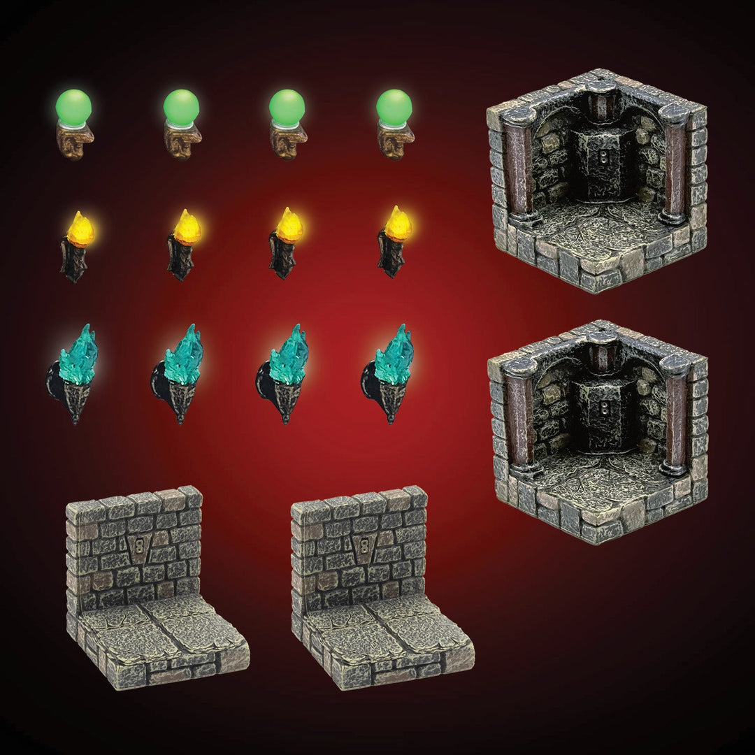 Dungeon LED Walls - Vaulted (Unpainted)