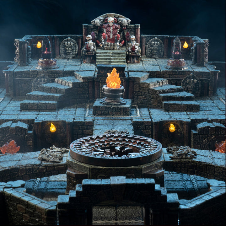 Dungeon LED Walls - Vaulted (Unpainted)