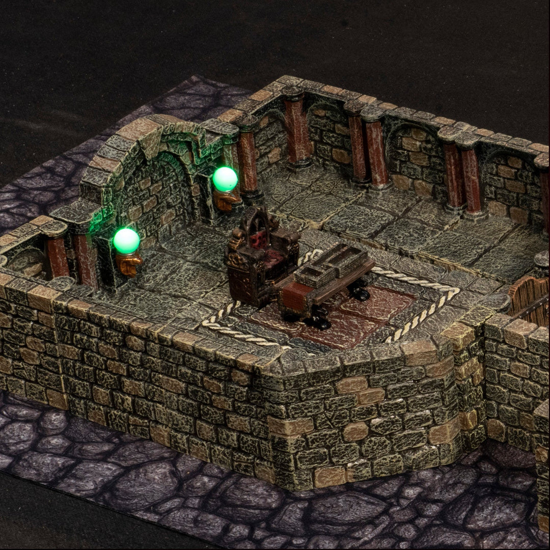 Dungeon LED Walls - Vaulted (Unpainted)