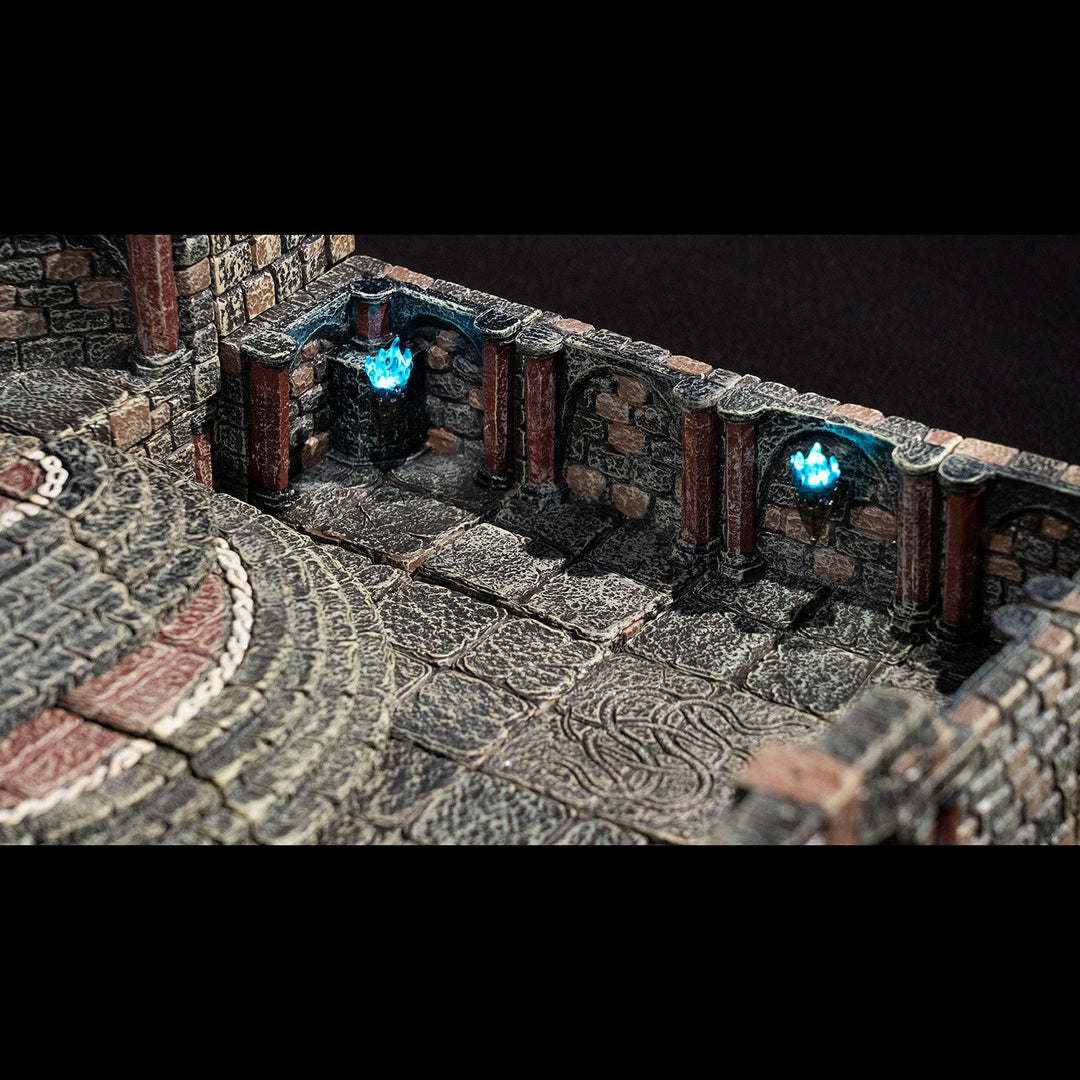 Dungeon LED Walls - Vaulted (Unpainted)
