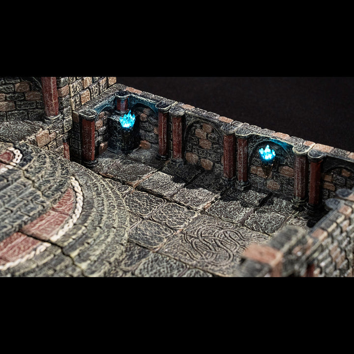 Dungeon LED Walls - Vaulted (Unpainted)