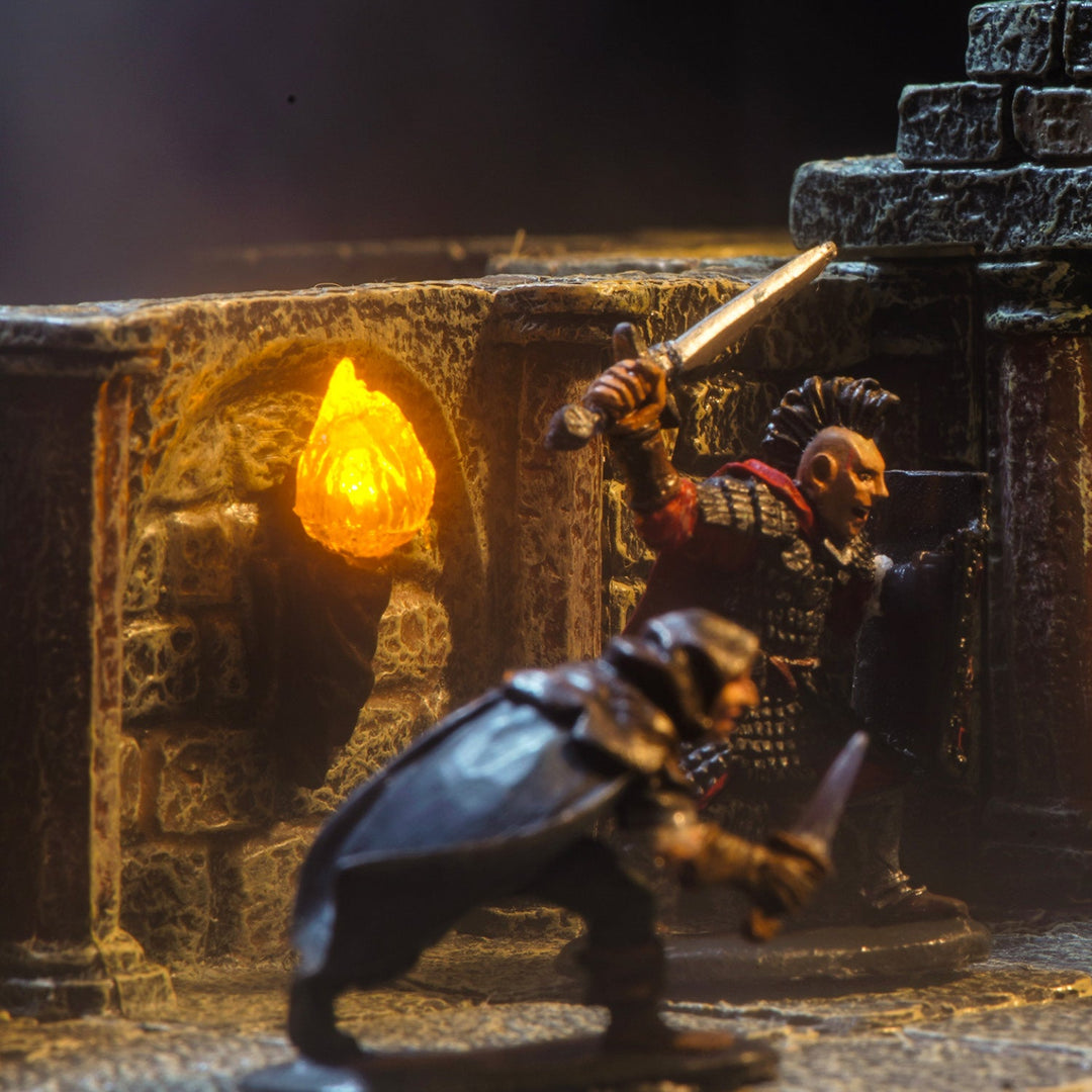 Dungeon LED Alcoves - Vaulted (Unpainted)