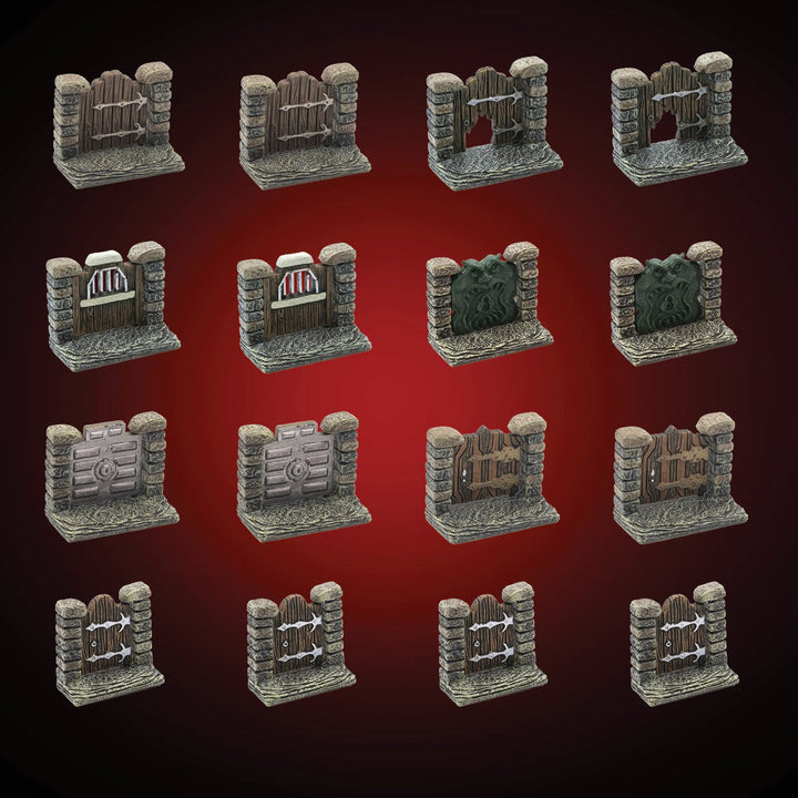 Dungeon Doors - Classic (Unpainted)