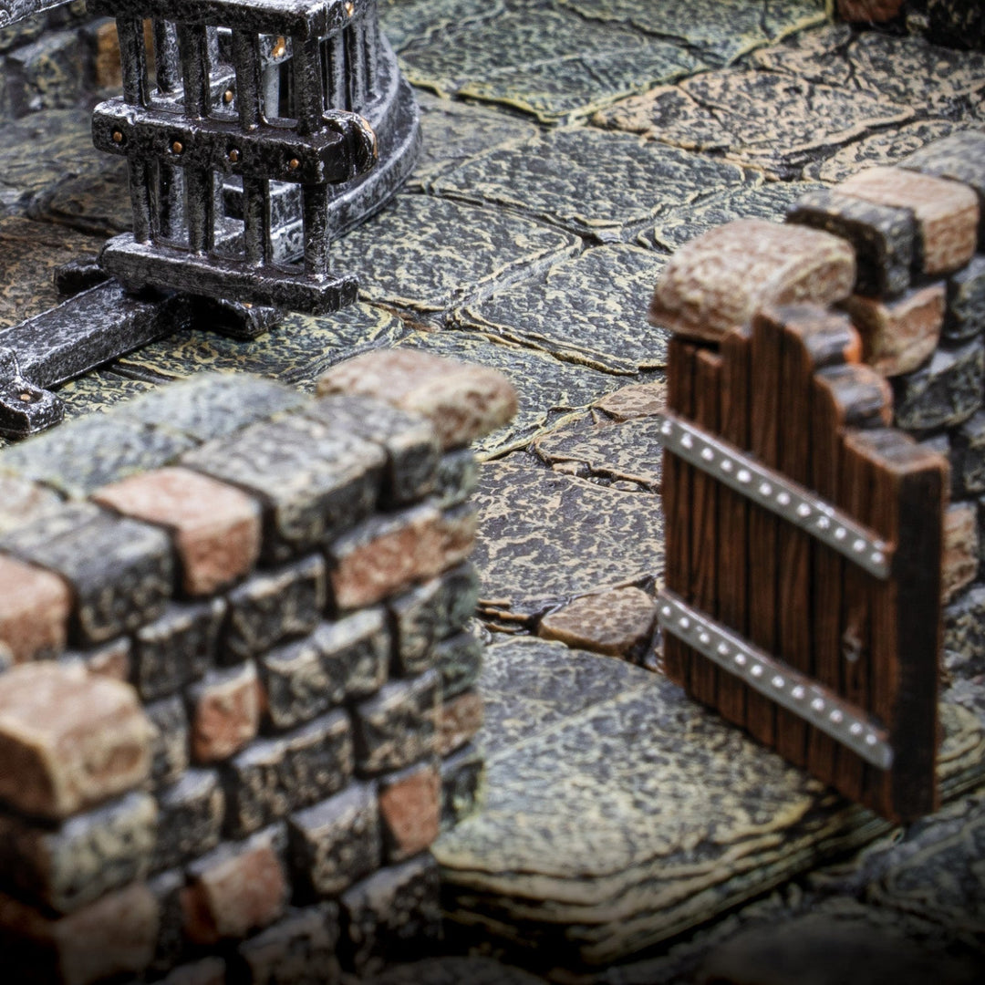 Dungeon Doors - Vaulted (Unpainted)