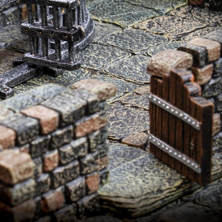 Dungeon Doors - Vaulted (Unpainted)