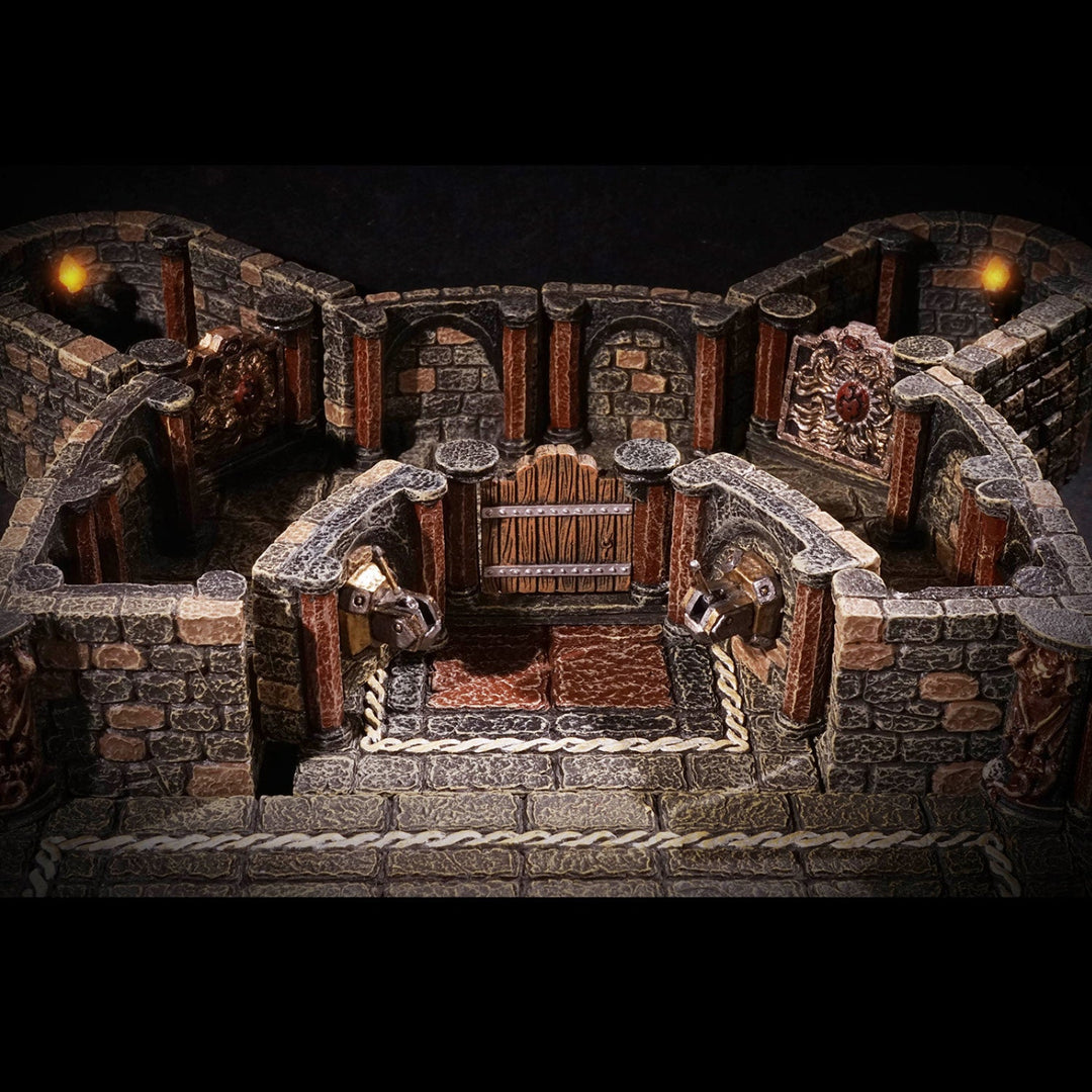 Dungeon Doors - Vaulted (Unpainted)