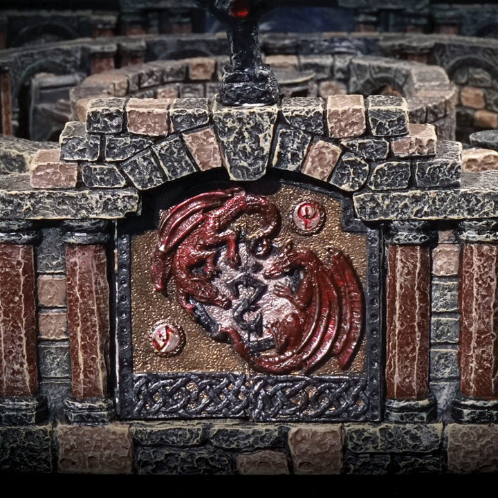 Dungeon Double Doors - Vaulted (Unpainted)