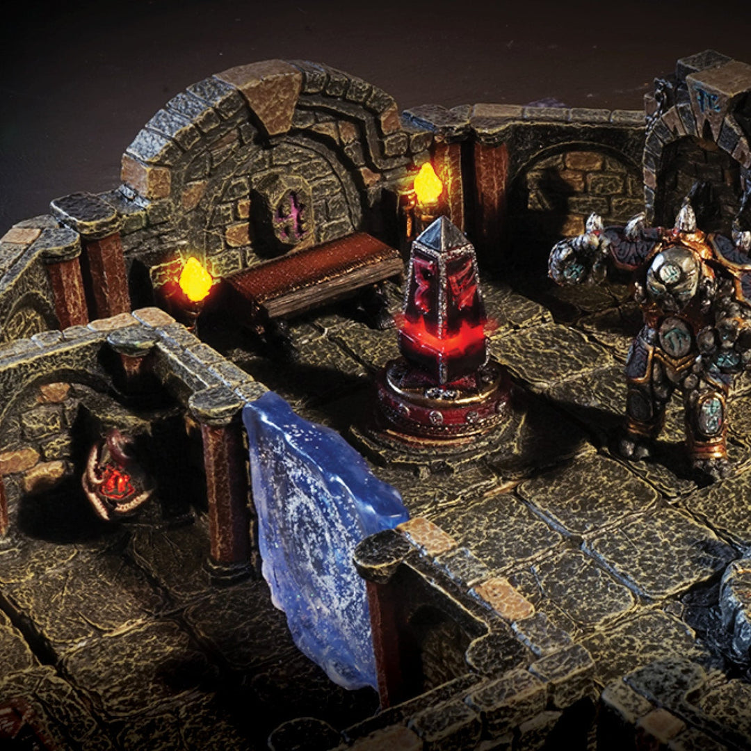 Grand Vaulted Wall (Painted)