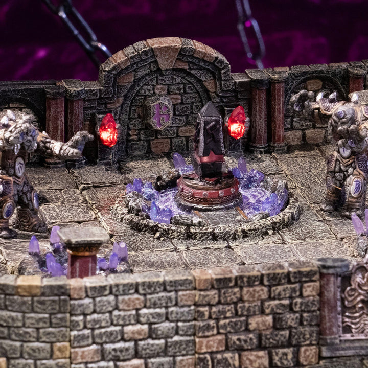 Grand Vaulted Wall (Painted)