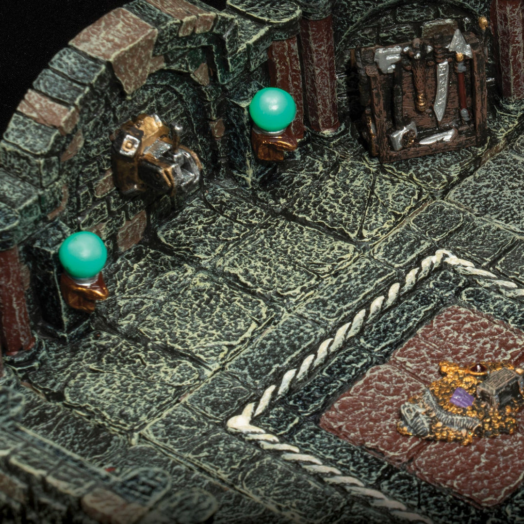 Grand Vaulted Wall (Painted)