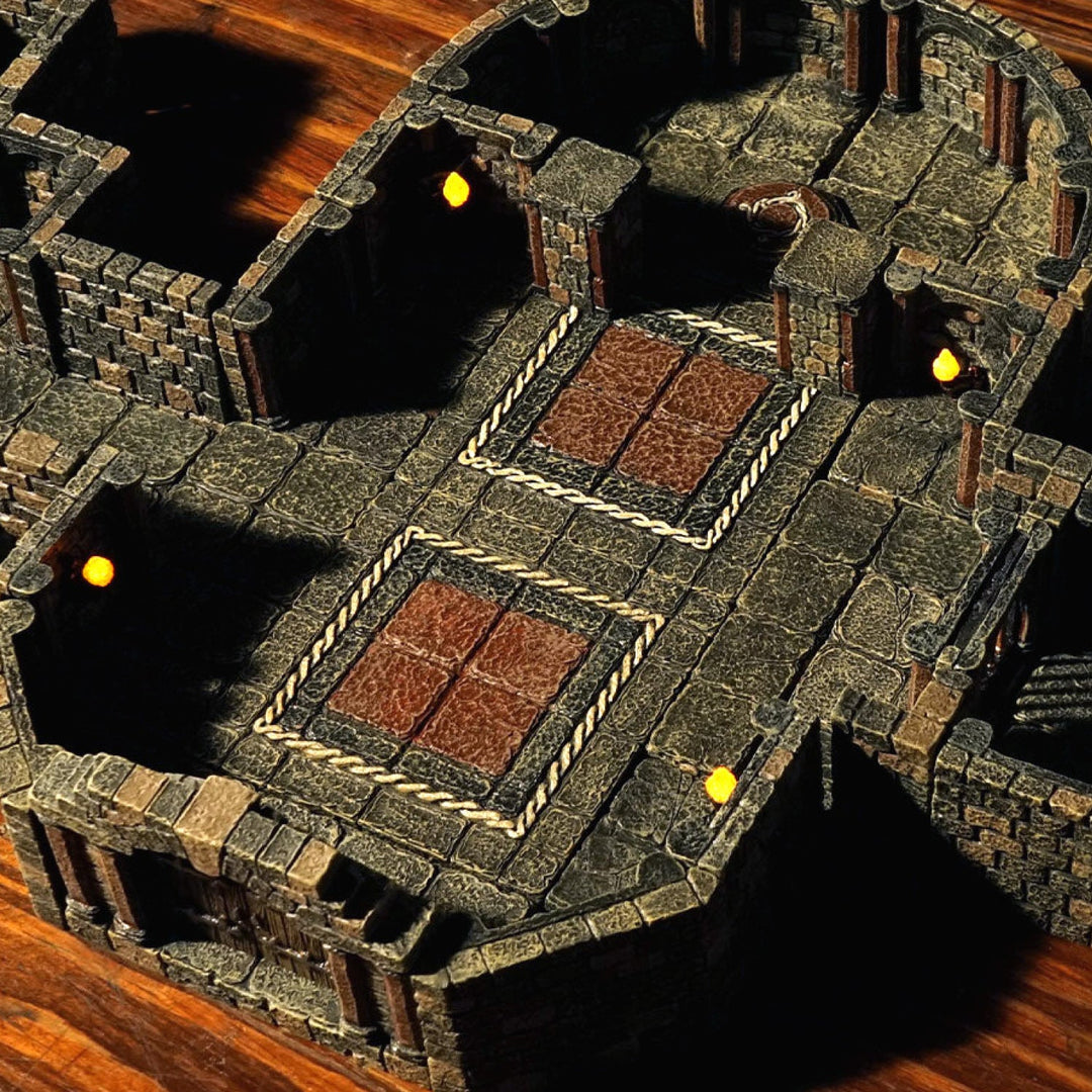 Large Dungeon Floors (Unpainted)