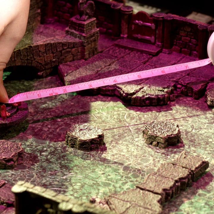 Ruined Dungeon Floors - Angled Ledges (Painted)