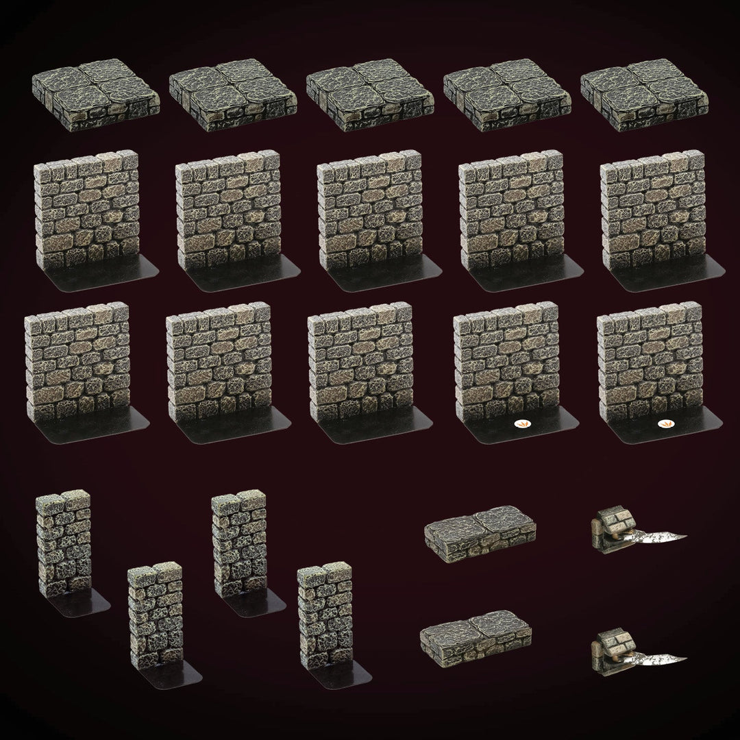 Dungeon Passages - Hallways (Unpainted)