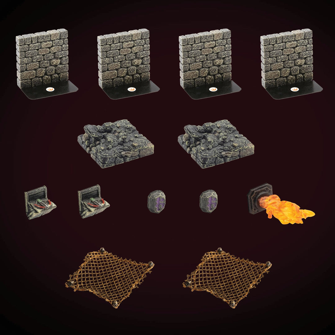 Dungeon Passages - Traps (Unpainted)