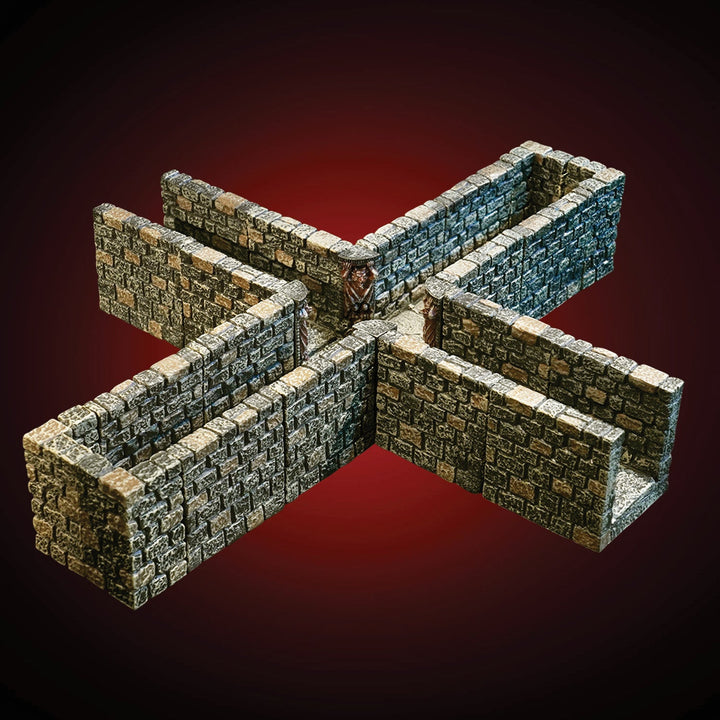 Dungeon Passages - Narrow (Unpainted)