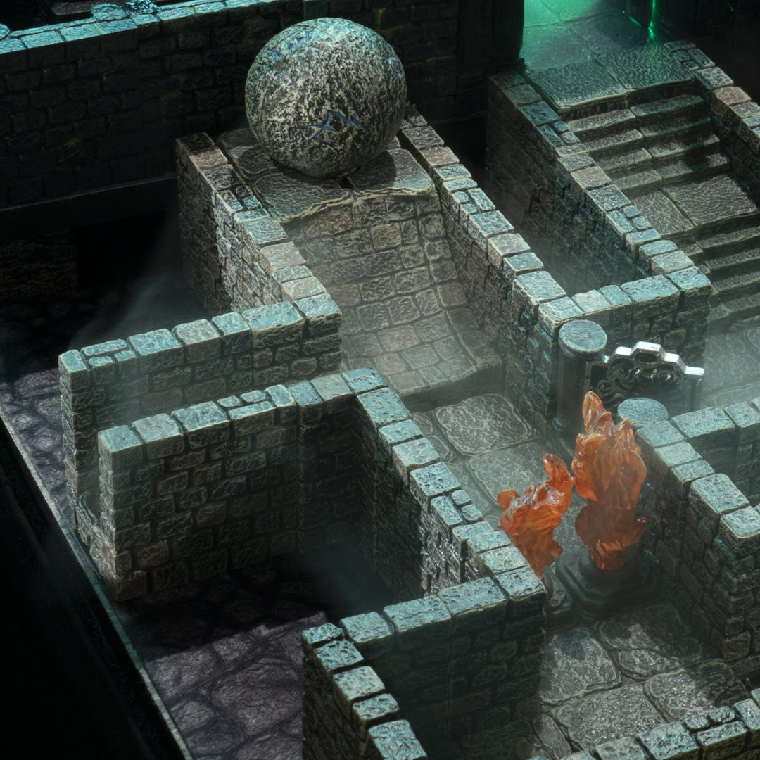 Dungeon Passages - Narrow (Painted)