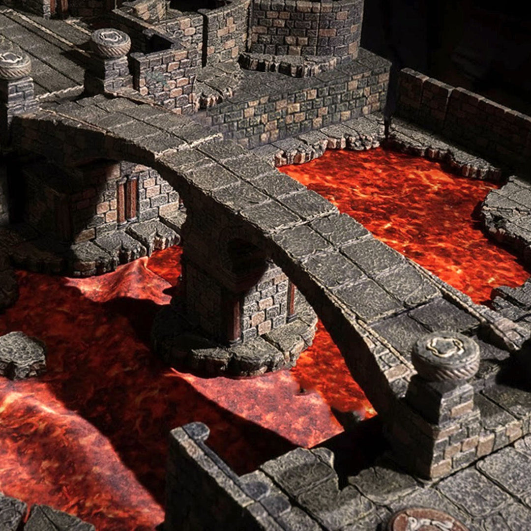 Dungeon Elevation - Platforms (Painted)