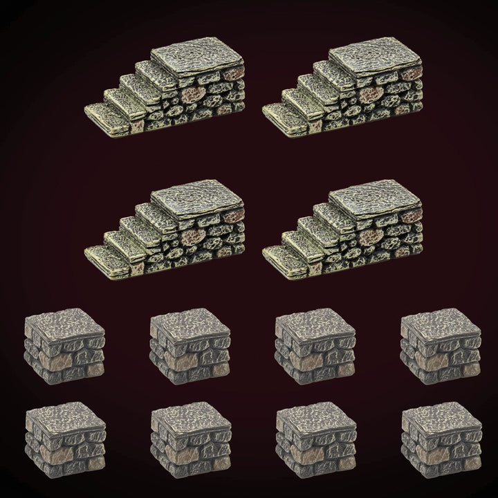 Dungeon Elevation - Stairs (Unpainted)